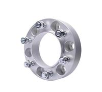 ATGCBCAUF Separadores Doble Centrado para Mitsubishi para Pajero 2 Piezas Adaptador Espaciador De Rueda PCD 6x139.7 CB 67.1mm Espaciador De Rueda De Aleación De Aluminio Forjado(2PC Silver 30mm)