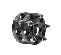 ATGCBCAUF Separadores Doble Centrado para N&issan para Infiniti G35 G37 Q50 Q60 Q70 FX35 FX50 350z 370z 2 Piezas PCD 5x114,3 CB 66,1 Mm Espaciadores De Rueda Centrados En El Eje(2pcs 30mm-BK)