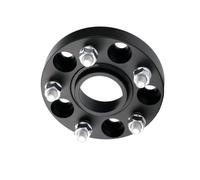 ATGCBCAUF Separadores Doble Centrado para Suzuki SX4 1 Pieza Espaciadores De Rueda De Coche 5x114,3 CB 60,1 Mm M12x1,5 Adaptador Espaciador De Rueda De Coche(1 pcs Black 25mm)