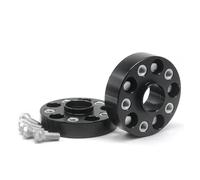 ATGCBCAUF Separadores Doble Centrado para TT Q3 R8 A3 A6 2 Piezas 20/25/30/35/40/50 Mm PCD 5x112 57,1 Mm Adaptador Espaciador De Rueda Espaciador De Rueda De Coche(2PCD 30mm Black)
