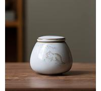 ATGQBCF Urna para Animales Caja Ataúd Recuerdo Urnas Cremación para Cenizas Humanas Mascota Gato Perro Conejo Lugar Funeral Animal Pequeño Urna Cerámica Memoriales para Mascotas(3)