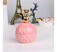 ATGQBCF Urna para Animales Pink Pet Cremated Ashes Cat and Dog Souvenirs Pet Ashes Storage Box Urnas para Mascotas Urnas De Recuerdo Urnas De Cremación 83471 Memoriales para Mascotas(Pink-1)