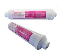 ATH - Filtro Osmosis Inversa - Doble Función - Carbon Activo + Remineralizador - Reducción de Cloro, Sabor y Olor - Conexión Directa In Line