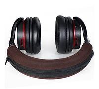 ATH M50X - Protector de diadema de repuesto compatible con auriculares Audio Technica M30 M40 M50 M50X M50S M40X M20X M30X (marrón + no necesita herramientas)