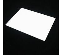 AtHaus® Acrílico Blanco Ópalo 5 mm | Corte CNC a medida | Efecto vidrio esmerilado | Transmisión de luz 30% y UV resistente | Para muebles y decoración: 800 x 500 mm