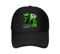 ATHBUPHMU Acción Sucker Punch - Gorra de béisbol de Malla Inspirada y con diseño de Arte de Texto Atrevido