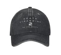 ATHBUPHMU Death Stranding 2 En la Casca de Béisbol de Playa Sombrero de Juego Vi Deo Desgastado Lavado Cabeza Unisex Outdoor All Seasons Travel Softhats