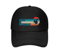 ATHBUPHMU El TDAH es Genial Ardilla Mona Trastorno por déficit de atención e hiperactividad Gorra de béisbol Vintage Visera térmica Sombreros para Mujeres