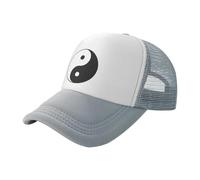 ATHBUPHMU Gorra de remate de camión Tai Chi Yin Yang para Camión de Béisbol con Botón de Botón para Hombres O Mujeres al Aire Libre