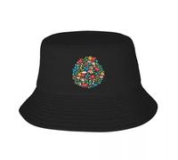 ATHBUPHMU PATRÓN DE Naturaleza DE LA Tierra DE LA ABUNDANCIA - UnBlink Studio de Jackie Tahara Gorra Deportiva Gorra con Moche de botón Mujer Playa Visor Hombre