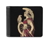 Athena Goddess of Wisdom - Cartera plegable con múltiples ranuras para tarjetas para hombres y mujeres