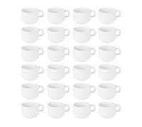 Athena hotelware CC200 apilable taza, color blanco (paquete de 24)