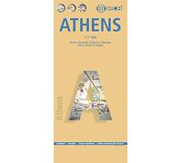 Athens. Map Borch 1:7 500: Athína, Acropolis, Epídavros, Mycenae, Attica, Athína & Region (Borch Map)