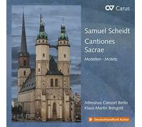 Samuel Scheidt Samuel Scheidt: Cantiones Sacrae (CD) Album