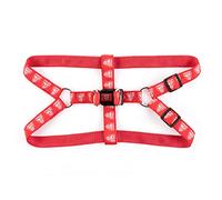 ATHLETIC CLUB BILBAO - Arnés para Perro, Transpirable, Ajustable, Arnés Ultra Cómodo, para Perro Grande, Mediano, Pequeño, Talla L, 3 Tallas Disponibles, Colores del Equipo, con Escudo, Producto Oficial (CyP Brands)