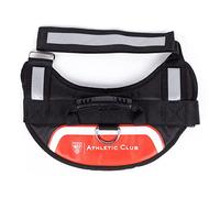 Athletic Club Bilbao - Arnés Perro, Acolchado, Transpirable, Ajustable, Arnés Reflectante, para Perro Grande, Talla L, 3 Tallas Disponibles, Colores del Equipo, Producto Oficial (CyP Brands)
