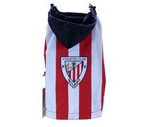 Athletic Club Bilbao - Chubasquero con Capucha para Perro, Sudadera Impermeable, 8 Tallas Disponibles, Equipación del Equipo, Talla XXS, Calidad Alta, Producto Oficial (CyP Brands)