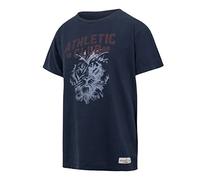 Athletic Club Camiseta Oficial Infantil Retro con León, Camiseta Oficial de Manga Corta, Unisex, Azul, 4