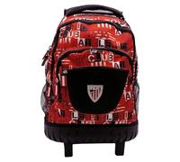Athletic Club de Bilbao, Mochila Trolley, Color Rojo y Negro (CyP Brands)