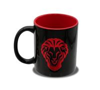 Athletic Club- Taza, Desayuno, Menaje, Vajilla, Vaso, Microondas, Apto para lavavajillas, Cerámica, Color negro, Producto oficial (CyP Brands)