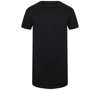 Athletic Sportswear Camisetas de manga corta para hombre, de algodón, lisas, largas, de diseñador, tallas XS, S, M, L, XL, 2XL, 3XL, 4XL, 5XL, Negro, XXL Alto