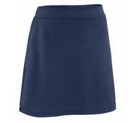 Athletic Sportswear Falda pantalón para niña, Pantalones Cortos 2 en 1, Falda de Tenis, Pantalones Cortos Deportivos de educación física para Escuela de Gimnasia Activa (5-6 años, Azul Marino)
