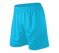 Athletic Sportswear Pantalones Cortos de Fútbol para Niños Junior Niños Niñas Premium PE Running Gimnasio Deportes Fitness Pantalones Cortos, azul celeste, 3-4 años