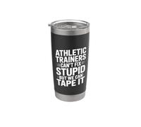 Athletic Trainers Can't Fix Stupid But We Can Tape It Vaso térmico de acero inoxidable de doble pared