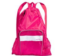 Athletico Bolsa de Malla para Piscina con Compartimentos húmedos y Secos para natación, Playa, Camping y Mucho más, Rosa.