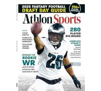 Athlon Sports - Fantasy Football 2025: 350+ Player Reports, 280 Player Big Board, League Domination, Top Picks, Cheat Sheets, Positional Rankings, Guillotine League Primer, Rookie Rankings & More