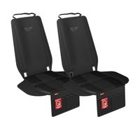 ATHLON TOOLS 2 Protectores de Asiento para niños con protección Lateral - Ajuste óptimo - Compatible con Isofix - Grueso Acolchado - para Asientos Infantiles, capazos de bebé y elevadores