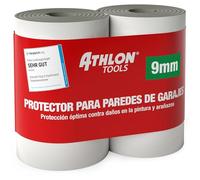 ATHLON TOOLS 2X FlexProtect Protectores para Pared de Garaje, Cada uno de 2 m de Largo, Protector extragrueso del Borde de Puertas, autoadherente, Impermeable