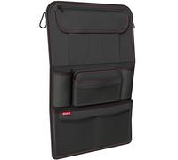 ATHLON TOOLS Organizador de asiento de coche con soporte para tablet integrado, parte trasera reforzada, con estuche extra para lápices, para negocios y niños, diseñado en Hamburgo