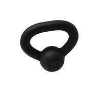 Athlyt Kettlebell de hierro fundido, 2 kg, Negro - Pesa rusa para fuerza y gimnasio en casa