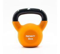 Athlyt Kettlebell de neopreno, 8 kg - Pesa rusa recubierta para fuerza y gimnasio en casa
