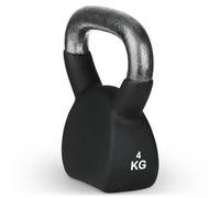 Athlyt - Pesa rusa de hierro fundido, Ergo Kettlebell, negra