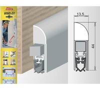 Athmer Wind-EX - Junta automática para la parte inferior de la puerta (para puertas interiores, 985 mm), color blanco