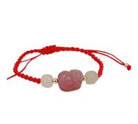 AthuAh Feng Shui Pulsera, Pixiu Pulsera De Dragón Pulsera De Cristal De Ágata Natural Pulsera Budista Hecha A Mano De La Suerte Talismán De Riqueza Ajustable Mujeres Hombres, Pixiu (Color : Pixiu)