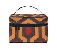 AthuAh Shining Overlook - Neceser de viaje con cremallera, gran capacidad, unisex, adecuado para exteriores, deportes, viajes, etc., Negro -, Talla única