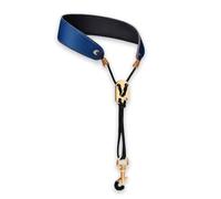 atible con clarinete bajo, cuerno inglés, fagot, oboe, ajustable 45-58 cm, 3,5 cm de ancho, construcción de metal de goma de piel sintética, diseño cómodo transpirable, multicolor