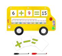 Ático para Matemáticas de, manipuladores matemáticos - Juguete matemático sensorial Versátil y colorido para Kindergarten - Juguete matemático de Kindergarten, imprescindible en Clase de