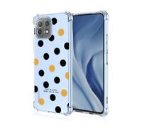 ATISIJIE Funda para Xiaomi Mi 11 Lite,para Niñas y Mujeres,Diseño de Florales Flores a Prueba de Golpe Transparente Funda para Xiaomi Mi 11 Lite-A07