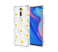 ATISIJIE Funda para Xiaomi Mi 9T Pro,para Niñas y Mujeres,Diseño de Florales Flores a Prueba de Golpe Transparente Funda para Xiaomi Mi 9T Pro-A04