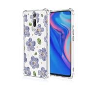 ATISIJIE Funda para Xiaomi Mi 9T Pro,para Niñas y Mujeres,Diseño de Florales Flores a Prueba de Golpe Transparente Funda para Xiaomi Mi 9T Pro-A89