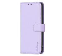 ATISIJIE para Samsung Galaxy A51 4G/M40S/A515F Funda,Premium Leather PU Billetera Carcasa Libro de Cuero,con[Ranuras y Tarjetas][Cierre Magnético][Funda movil] Flip Protector Telefono-púrpura