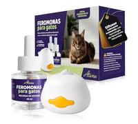 Ativex Feromonas para Gatos - Difusor + 2 Recambios (60 días, 48 ml) - Ayuda a Crear Armonía y Reducir Conflictos Entre Gatos como el Estrés, Arañazos, Miedos, Cambios, Marcaje con Orina.
