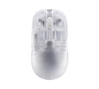 ATK Blazing Sky Zero Extreme Ratón Gaming Inalámbrico - Hielo Mate | Ultraligero de 44 g, sensor PAW3950 Ultra, 42000 DPI, 8000 Hz, batería de 150 h, doble modo 2.4G/con cable, para PC
