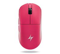 ATK Dragonfly A9 Series Ratón inalámbrico para juegos, ligero, 53-57 g, sensor PAW3950 Ultra/PAW3395, hasta 42000 DPI, 8K Polling, recubrimiento Ice-Feel, conectividad Tri-Mode (A9 Ultra, Rosa)