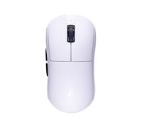 ATK Dragonfly A9 Ultra MAX Ratón Gaming Inalámbrico - Blanco | Ultraligero de 55 g, sensor PAW3950 Ultra, 42000 DPI, 8000 Hz, batería de 800 h, triple modo 2.4G/BT/con cable, para PC/Mac