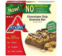 Atkins Nutritionals Inc. - ventaja comida barra Granola de Chocolate Chip - 5 barras